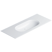 КЕРАМИЧЕСКАЯ РАКОВИНА 125Х50 СМ CATALANO HORIZON, BIANCO SATINATO (1125HZBM)