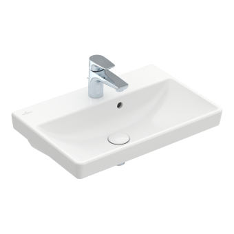 РАКОВИНА 55Х37 VILLEROY&BOCH AVENTO, WHITE ALPIN (4A005501)