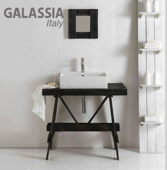 РАКОВИНА 48Х48 СМ GALASSIA PLUS DESIGN, БЕЛЫЙ (6022)