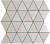 Фото плитки ATLAS CONCORDE MEK MEDIUM MOSAICO DIAMOND WALL 30,5X30,5 из коллекции ATLAS CONCORDE MEK 