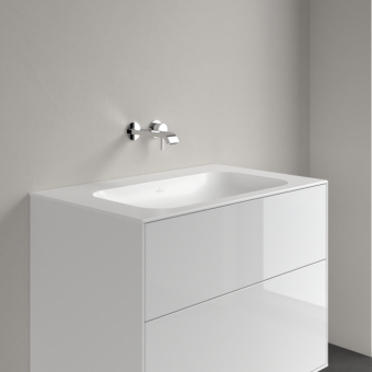 РАКОВИНА ВСТРАИВАЕМАЯ 80Х50 VILLEROY&BOCH FINION, STONE WHITE (416483RW)