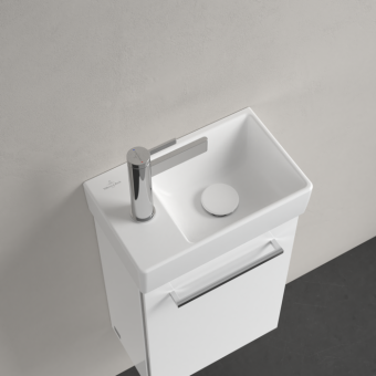 РАКОВИНА 36Х22 VILLEROY&BOCH AVENTO, STONE WHITE (43003RRW)