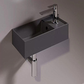 КЕРАМИЧЕСКАЯ РАКОВИНА 40 СМ SIMAS AGILE, MATTE ANTRACITE (AG 20)