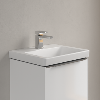 РАКОВИНА 45Х37 VILLEROY&BOCH SUBWAY 3.0, STONE WHITE (4370FLRW)