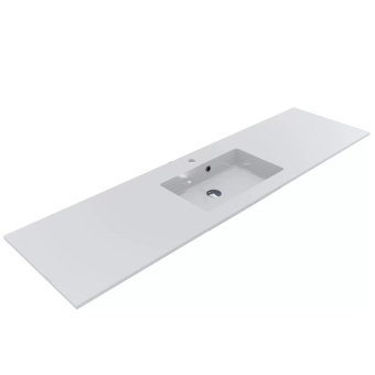 РАКОВИНА ВСТРАИВАЕМАЯ FANCY MARBLE LAURETTA 1850, БЕЛЫЙ МАТОВЫЙ (5615303)