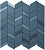 Фото плитки ATLAS CONCORDE MEK BLUE MOSAICO CHEVRON WALL 30,5X30,5 из коллекции ATLAS CONCORDE MEK 