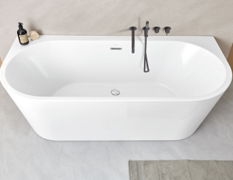 ВАННА АКРИЛОВАЯ SANYCCES TORINO MURO 170Х80 СМ, БЕЛАЯ (BN141170080WG)