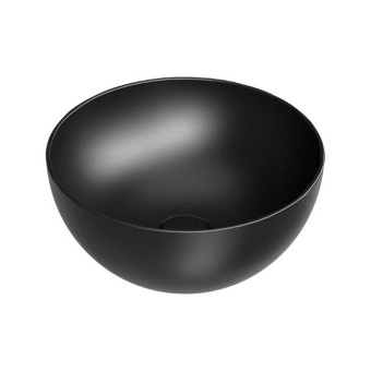 КЕРАМИЧЕСКАЯ РАКОВИНА D42 СМ CATALANO VELIS, NERO SATINATO (142TVLNS)