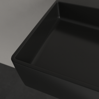 РАКОВИНА ПОДВЕСНАЯ 120Х47 VILLEROY&BOCH MEMENTO 2.0, EBONY (4A22C5S5)