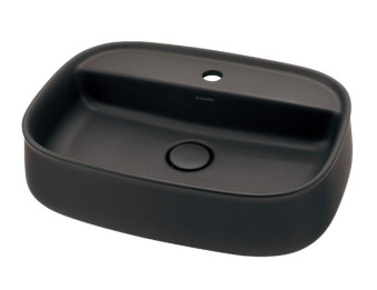 РАКОВИНА 55Х39 СМ DURAVIT ZENCHA, АНТРАЦИТ МАТОВЫЙ (2374551371)