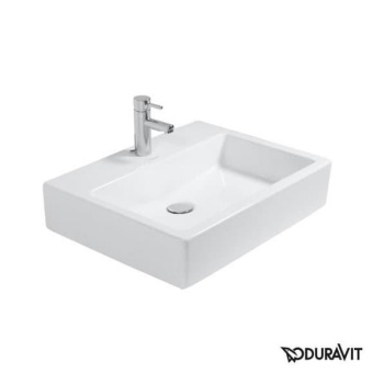 КЕРАМИЧЕСКАЯ РАКОВИНА 60 СМ DURAVIT VERO, БЕЛАЯ (0454600041)