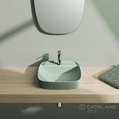 КЕРАМИЧЕСКАЯ РАКОВИНА 42 СМ CATALANO GREEN LUX, ЗЕЛЕНАЯ (142GRLXVS)