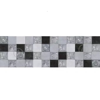 ІНТЕРКЕРАМА PALISANDRO ДЕКОР СІРИЙ Д 190071