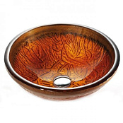 СТЕКЛЯННАЯ РАКОВИНА KRAUS COPPER (GV-600-19MM)