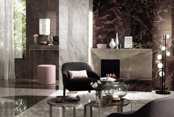 ATLAS CONCORDE MARVEL EDGE RED LUXURY LAPPATO RET 75X75