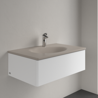 РАКОВИНА ВСТРАИВАЕМАЯ 80Х50 VILLEROY&BOCH ANTAO, ALMOND (4A7581AM)