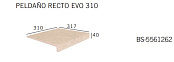 GRESMANC EVOLUTION PELDANO RECTO EVO BEIGE STONE 5561262 31X31,7