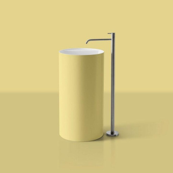 НАПОЛЬНАЯ РАКОВИНА ANTONIO LUPI SIMPLO, ЖЕЛТЫЙ (SIMPLO85 MALVA)