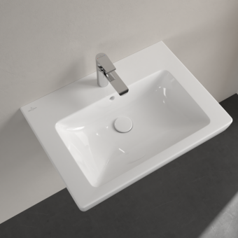 РАКОВИНА 65Х47 VILLEROY&BOCH SUBWAY 2.0, WHITE ALPIN (7113KG01)