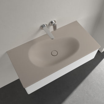 РАКОВИНА ВСТРАИВАЕМАЯ 100Х50 VILLEROY&BOCH ANTAO, ALMOND (4A76A3AM)
