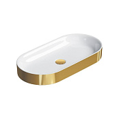 КЕРАМИЧЕСКАЯ РАКОВИНА 70 СМ CATALANO HORIZON, ORO-BIANCO (170AHZBO)