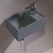 КЕРАМИЧЕСКАЯ РАКОВИНА 40 СМ SIMAS AGILE, MATTE CEMENTO (AG 40)