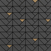 MARAZZI ECLETTICA ANTHRACITE MOSAICO BRONZE M3JD 40X40