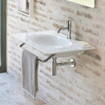 КЕРАМИЧЕСКАЯ РАКОВИНА 75Х50 СМ CATALANO HORIZON, BIANCO LUCIDO (175HZ00)