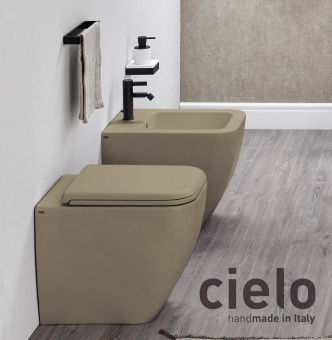УНИТАЗ НАПОЛЬНЫЙ CIELO SHUI COMFORT, БЕЖЕВЫЙ (SHCOVA-AV)
