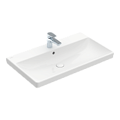 РАКОВИНА 80Х47 VILLEROY&BOCH AVENTO, WHITE ALPIN (41568001)