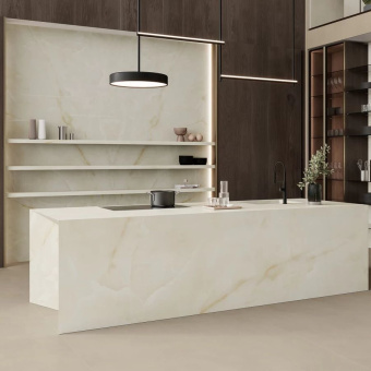ATLAS CONCORDE ONYX WHITE BOOKMATCH POLISHED ST AJHK 162X324X1,2