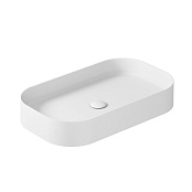 РАКОВИНА 65Х38 СМ GALASSIA SMART B, БЕЛЫЙ МАТОВЫЙ (7407MT)