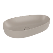 РАКОВИНА НАКЛАДНАЯ АССИМЕТРИЧНАЯ 65Х40 СМ VILLEROY&BOCH ANTAO, ALMOND (4A7465AM)