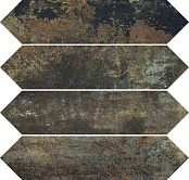 LA FENICE OXYDUM DECORO RUST (TOZZ. LOSANGA 7.5x30) 7.5x30