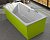 ВАННА АКРИЛОВАЯ KOLPA SAN BELL 4O 170X80 СМ WHITE-GREEN (3838987 569138)