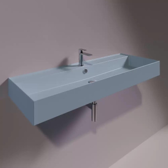 КЕРАМИЧЕСКАЯ РАКОВИНА 121 CМ SIMAS AGILE, MATTE TELA (AG 121)