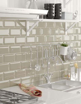 GOLDEN TILE METROTILES ДЫМЧАТЫЙ 10X20X0,7