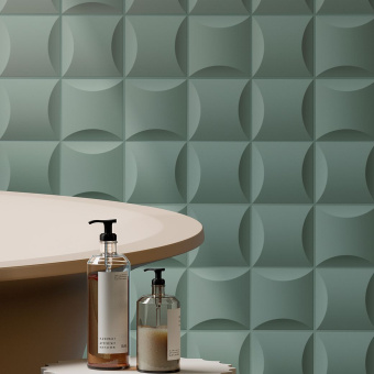 AVA/LA FABBRICA UP CUSCINO GREEN MATTE 192046 10X10X1,5