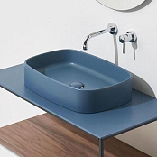 КЕРАМИЧЕСКАЯ РАКОВИНА 60 СМ SIMAS FOLIO, СИНИЙ МАТОВЫЙ (FO04-MATTE NAVY)