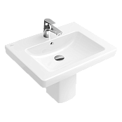 РАКОВИНА 55Х44 VILLEROY&BOCH SUBWAY 2.0, WHITE ALPIN CERAMICPLUS (711355R1)