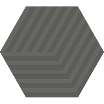 ARGENTA GALLERY CUBE DARK HEX 14X16