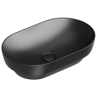 КЕРАМИЧЕСКАЯ РАКОВИНА 55Х35 СМ CATALANO SFERA, NERO SATINATO (15535ASFNS)