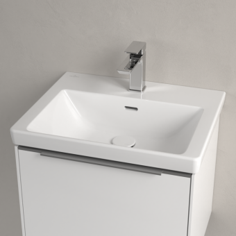 РАКОВИНА 55Х44 VILLEROY&BOCH SUBWAY 3.0, WHITE ALPIN (4A70F401)