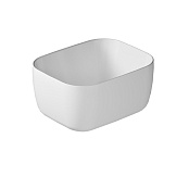 РАКОВИНА НАКЛАДНАЯ 50Х40 СМ GALASSIA LOLA, БЕЛЫЙ МАТОВЫЙ (7500MT)