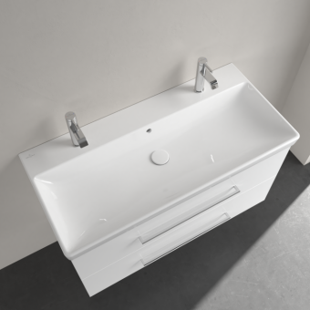 РАКОВИНА 100Х47 VILLEROY&BOCH AVENTO, WHITE ALPIN (4156A401)
