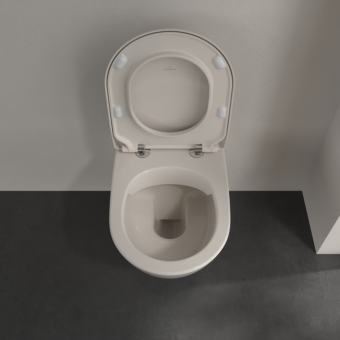 ПОДВЕСНОЙ БЕЗОБОДКОВЫЙ УНИТАЗ VILLEROY&BOCH SUBWAY 2.0, PERGAMON (5614R0R3)