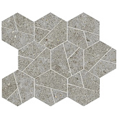 ATLAS CONCORDE BOOST STONE GREY MOSAICO HEX MATT A7CZ 25X28,5