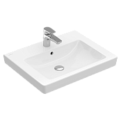 РАКОВИНА 60Х47 VILLEROY&BOCH SUBWAY 2.0, WHITE ALPIN (7113F001)