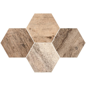 STARGRES TIMBER MOZAIKA HEKSAGON 28.3x40.8