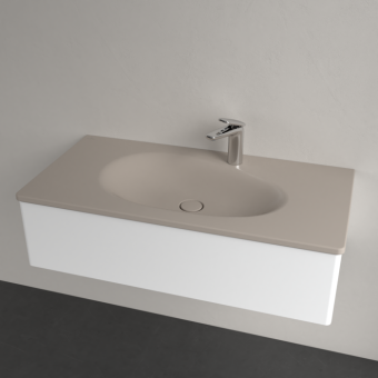 РАКОВИНА ВСТРАИВАЕМАЯ 100Х50 VILLEROY&BOCH ANTAO, ALMOND (4A76A2AM)